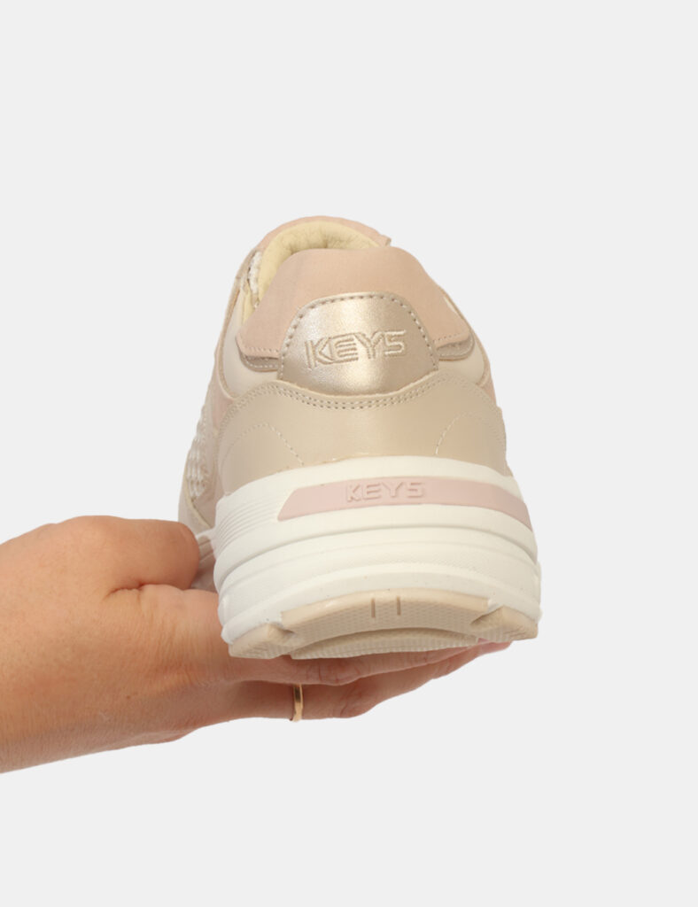 Scarpe da Donna scontate - Sneakers Keys Beige