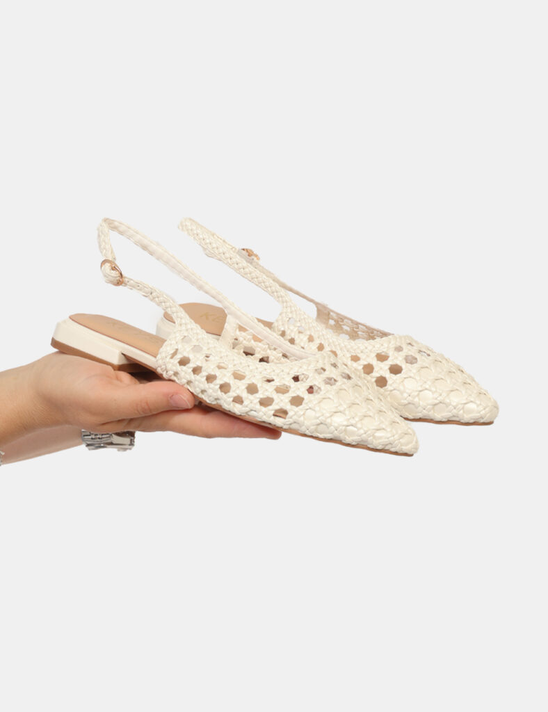 Scarpe da Donna scontate - Ballerina Keys Bianca