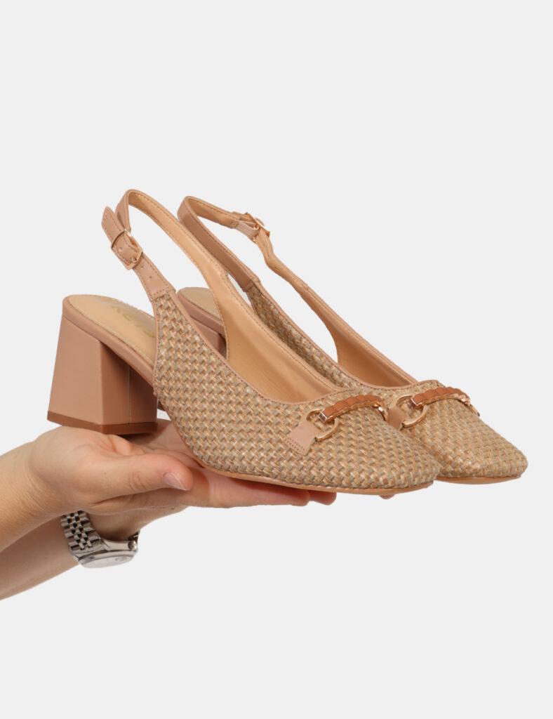 Scarpe da Donna scontate - Decolleté Keys Beige