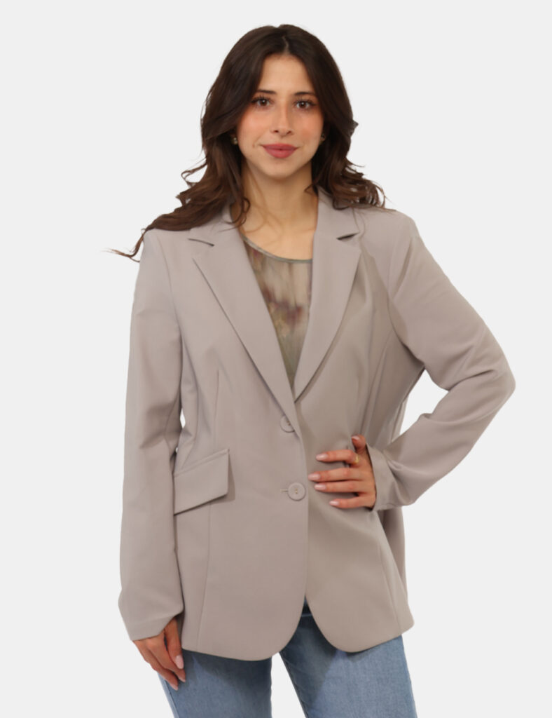 Abbigliamento donna scontato - Blazer Sandro Ferrone Grigio