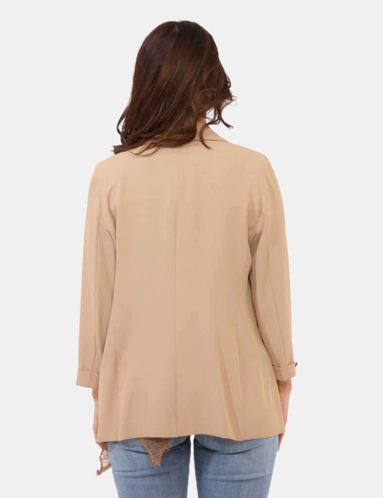 Abbigliamento donna scontato - Blazer Sandro Ferrone Beige