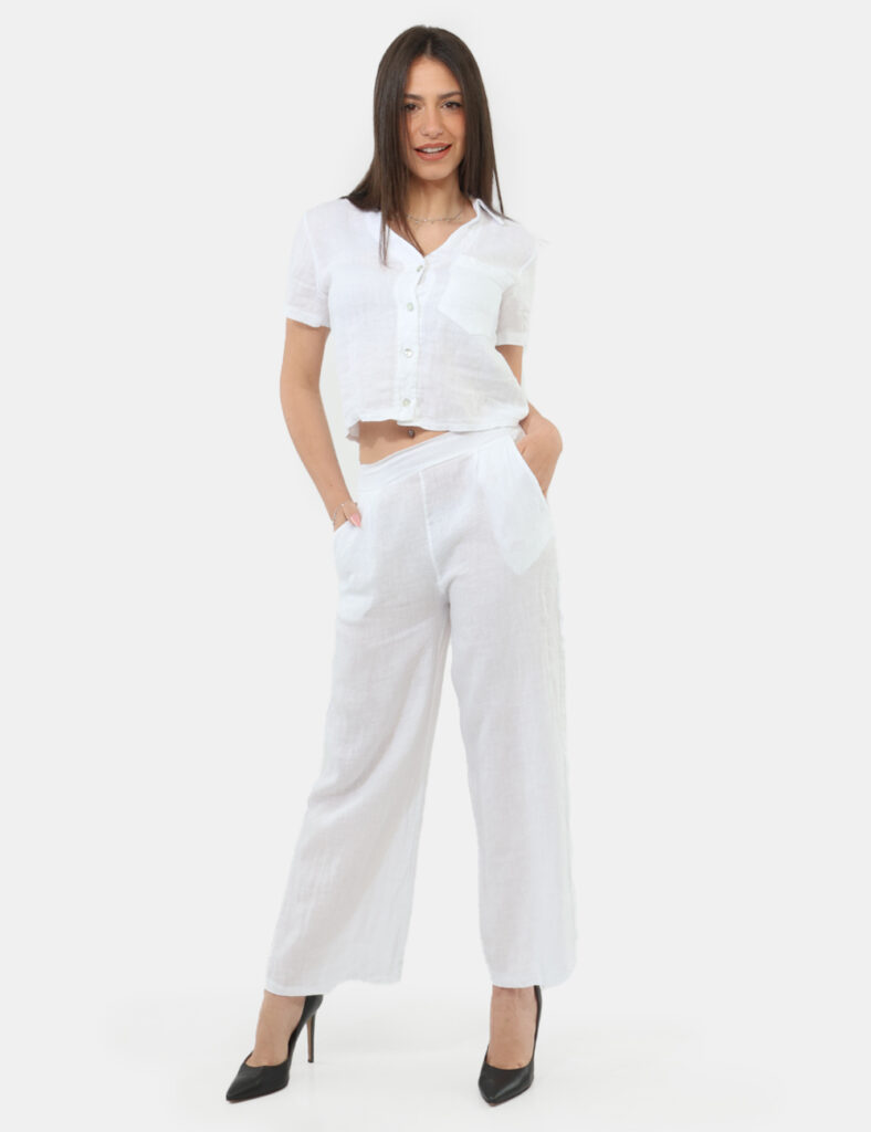 Pantalone Rue De Clerie Bianco
