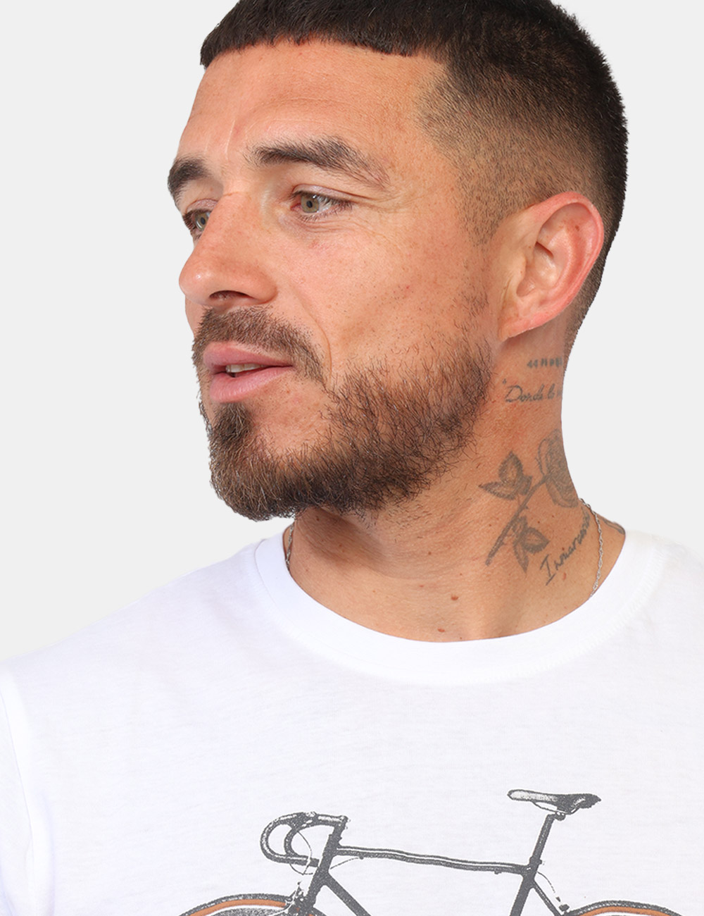 LGE6TS010729U-OB_WHITE_PE26_3 T-shirt Concept83 Bianca - T-shirt CONCEPT83 Bianca da uomo – stile essenziale e carattere contemporaneo La T-shirt CONCEPT8