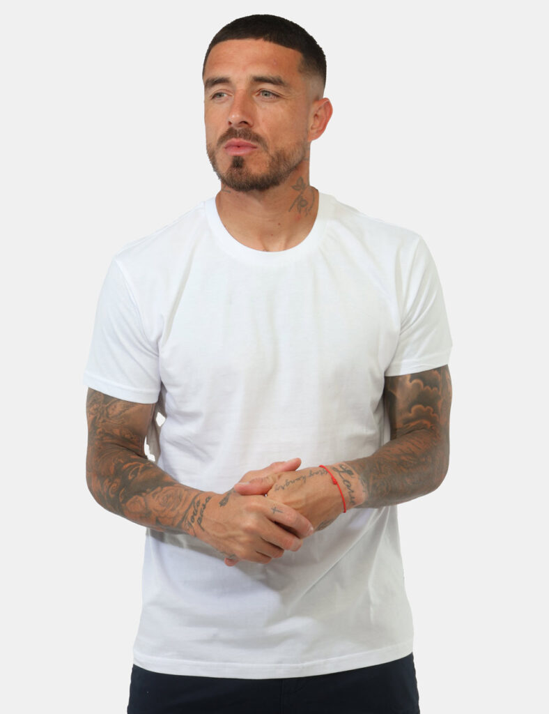 T-shirt Concept83 Bianco