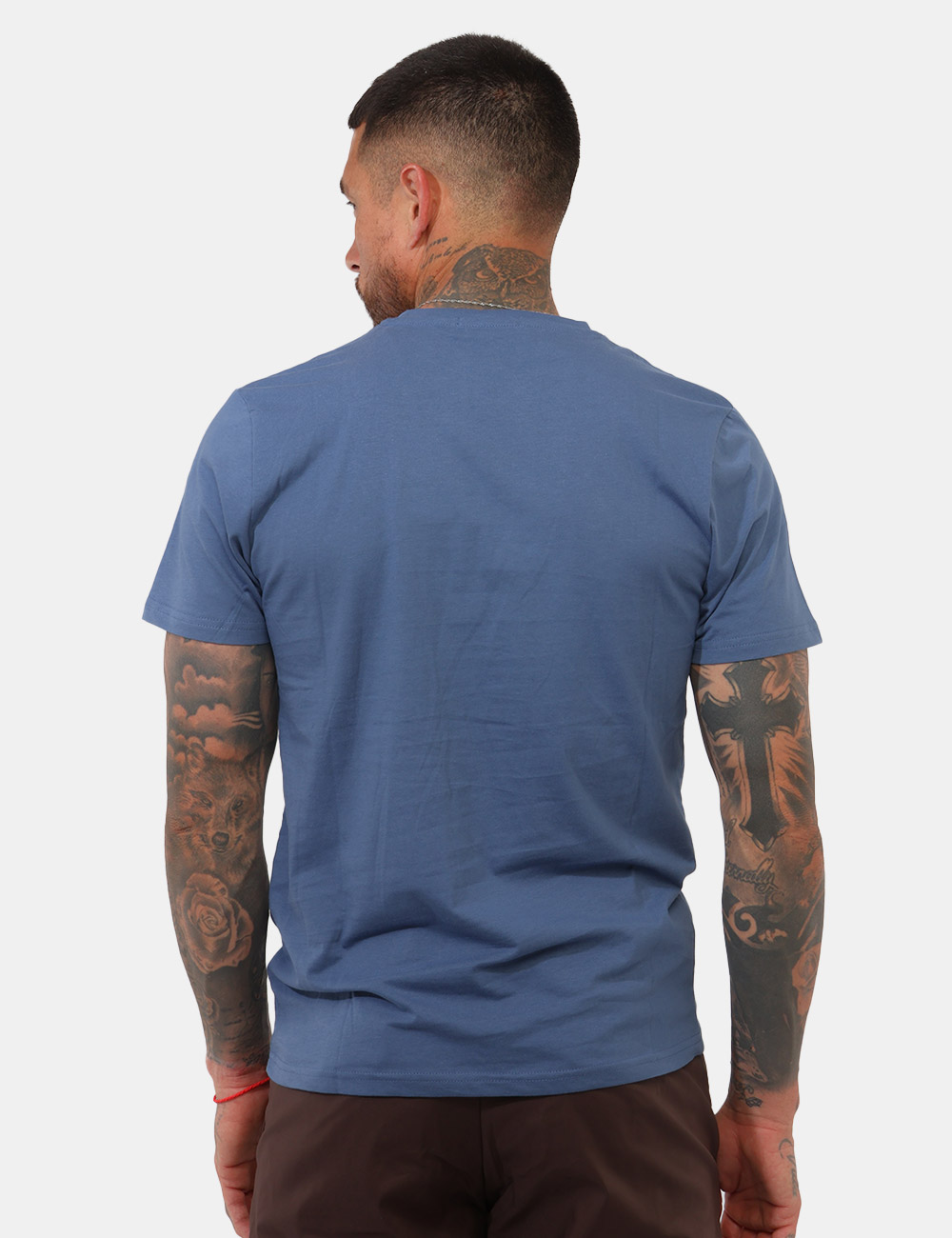 LGE6TS031288U-OB_DENIM_PE26_2 T-shirt Concept83 Blu - T-shirt CONCEPT83 Blu da uomo – stile urbano e comfort quotidiano La T-shirt CONCEPT83 Blu da uomo è