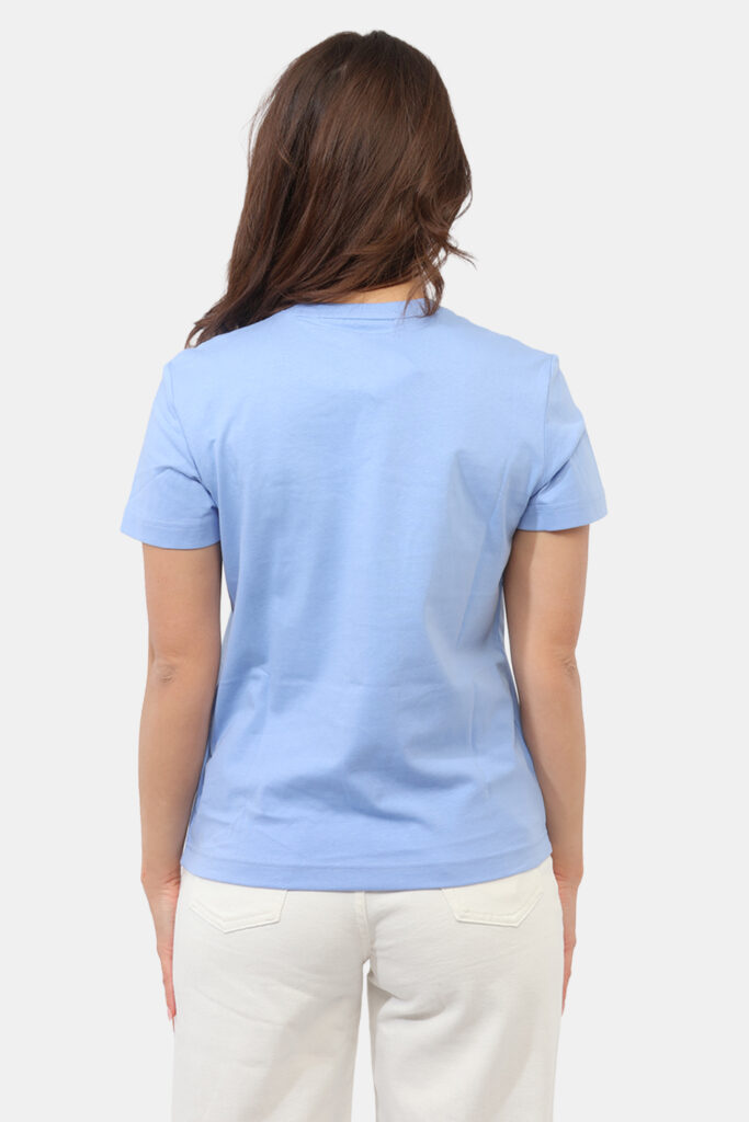 Abbigliamento donna scontato - T-shirt Calvin Klein Azzurra