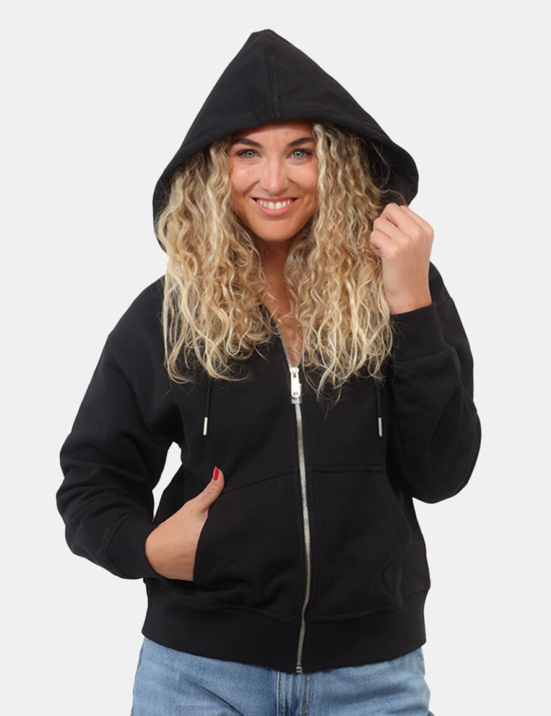 Abbigliamento donna scontato - Felpa Calvin Klein Nera