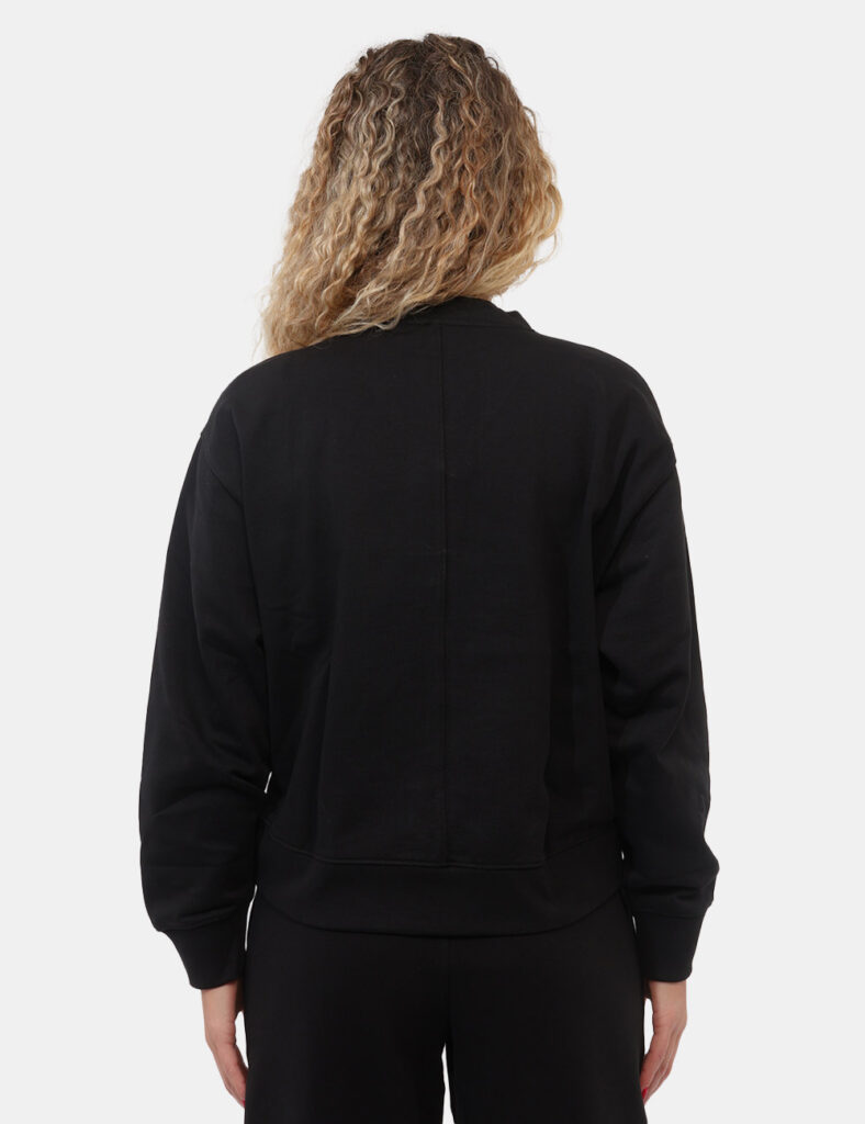 Abbigliamento donna scontato - Felpa Calvin Klein Nera