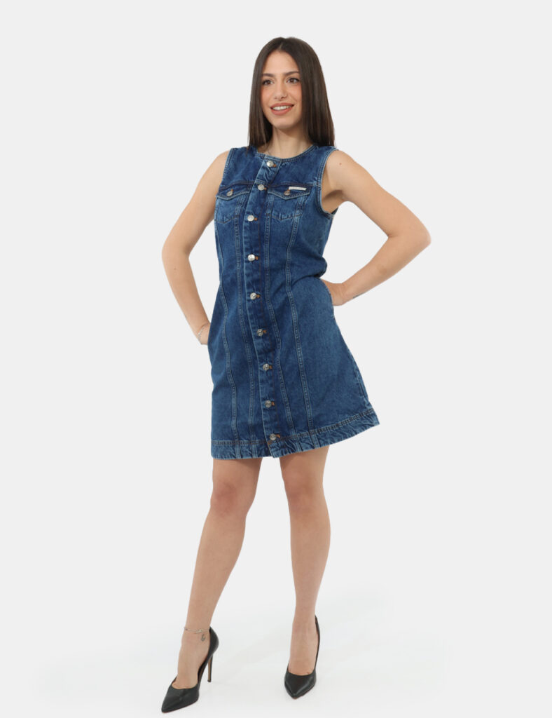Abbigliamento donna scontato - Vestito Calvin Klein Blu