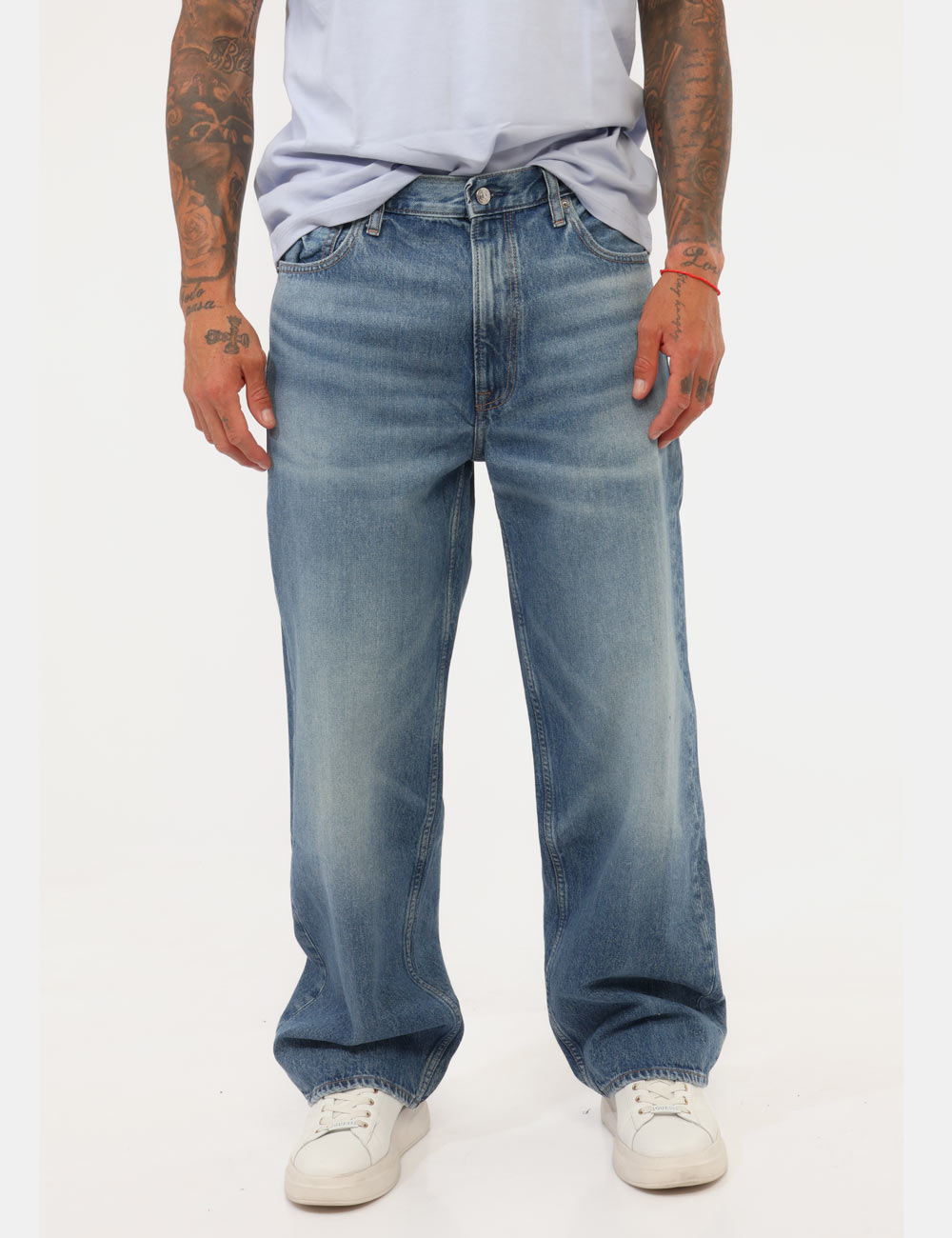 LV04RF776G-OB_XAJ_PE26_5 Jeans Calvin Klein Azzurro - Jeans CALVIN KLEIN Azzurro uomo Casual, moderni e perfetti per un utilizzo quotidiano, questi j