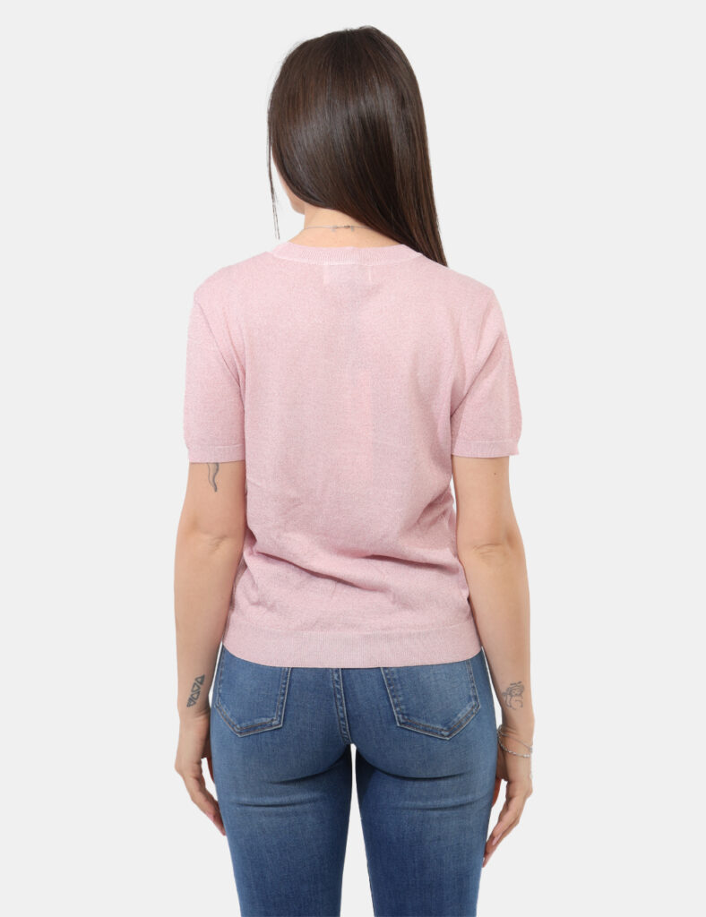 Abbigliamento donna scontato - Maglia Yes Zee Rosa