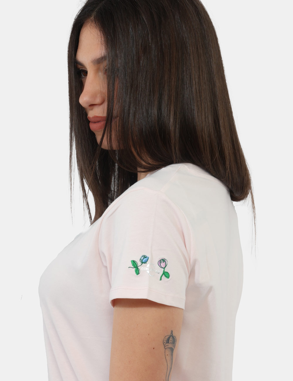 MOD-1-OB_LIGHT-PINK_PE26_3 T-shirt Concept83 Rosa - T-shirt CONCEPT83 Rosa da donna Fresca, femminile e facile da abbinare, la T-shirt CONCEPT83 Rosa è