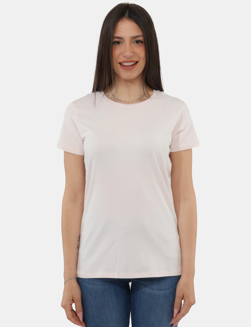 MOD-1-OB_LIGHT-PINK_PE26_5 T-shirt Concept83 Rosa - T-shirt CONCEPT83 Rosa da donna Fresca, femminile e facile da abbinare, la T-shirt CONCEPT83 Rosa è