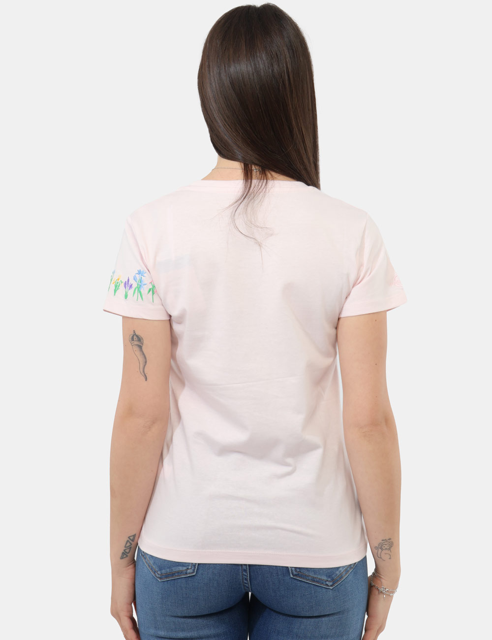 MOD-3-OB_LIGHT-PINK_PE26_2 T-shirt Concept83 Rosa - T-shirt CONCEPT83 Rosa da donna Delicata, femminile e perfetta per completare i look quotidiani con
