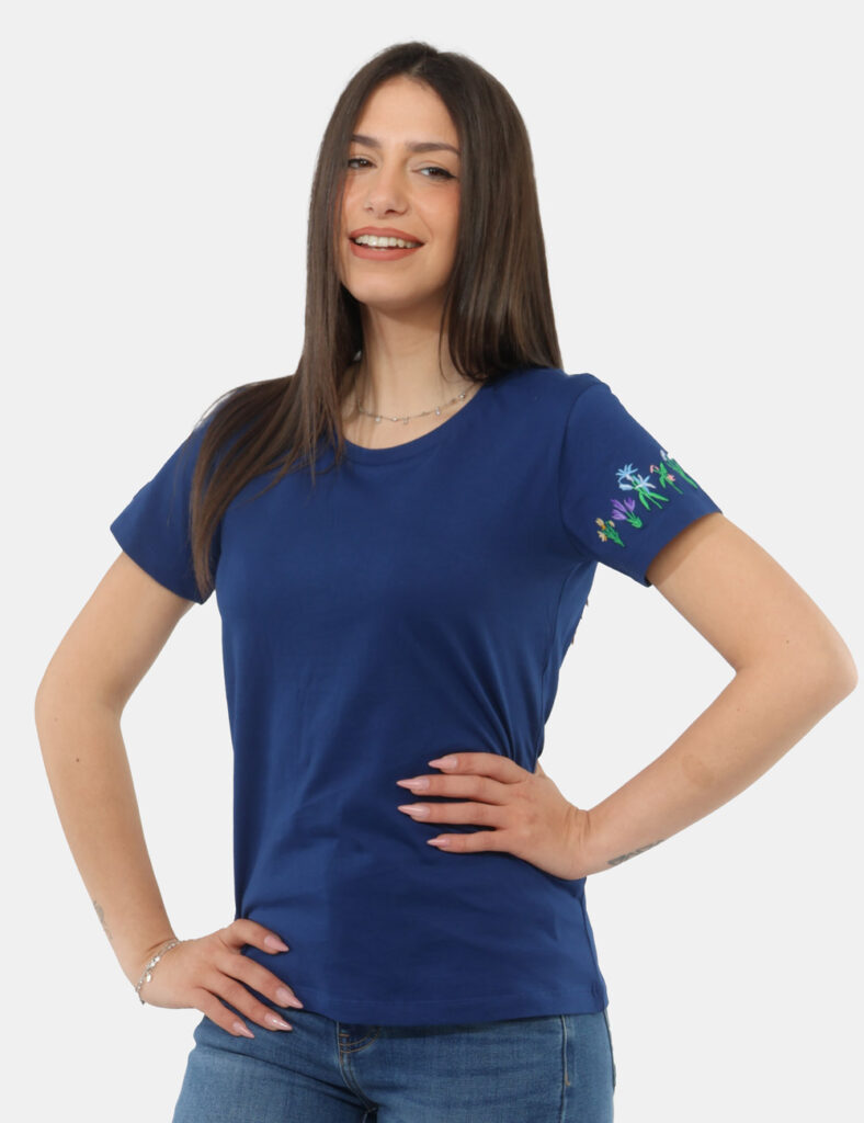 Abbigliamento donna scontato - T-shirt Concept83 Blu