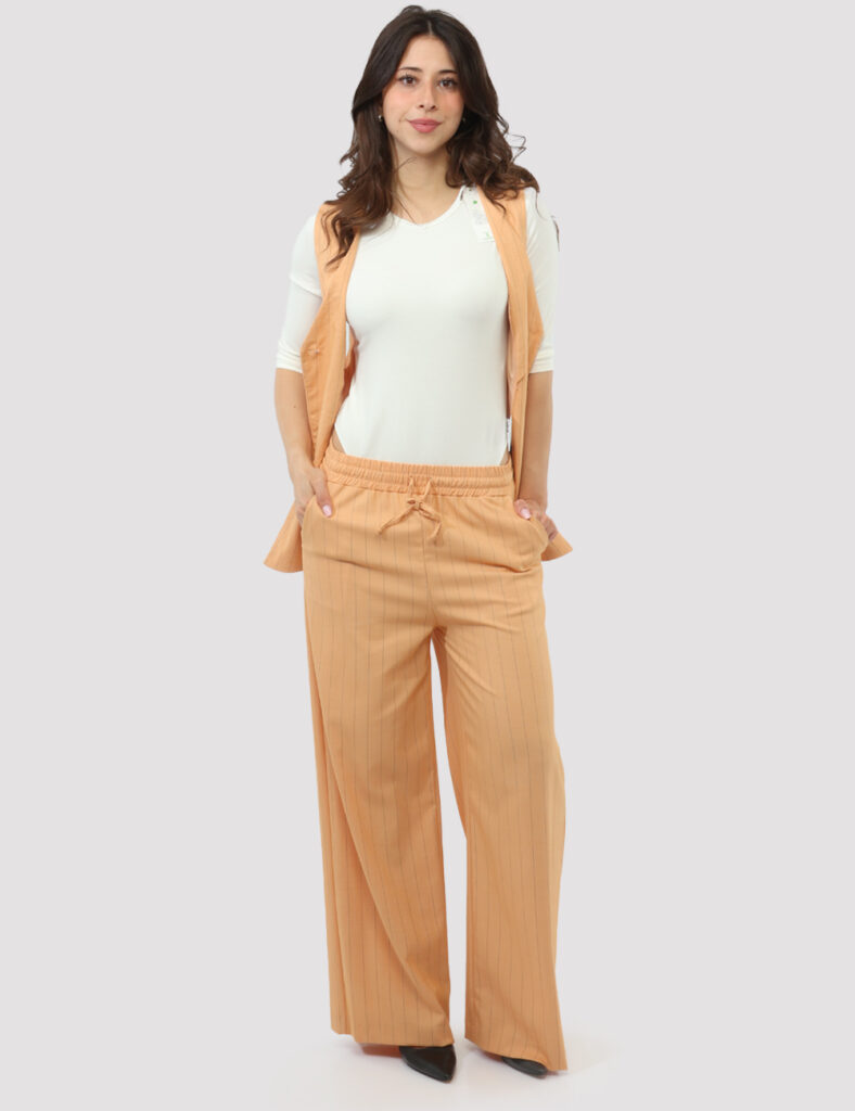 Abbigliamento donna scontato - Pantalone Materica Arancione