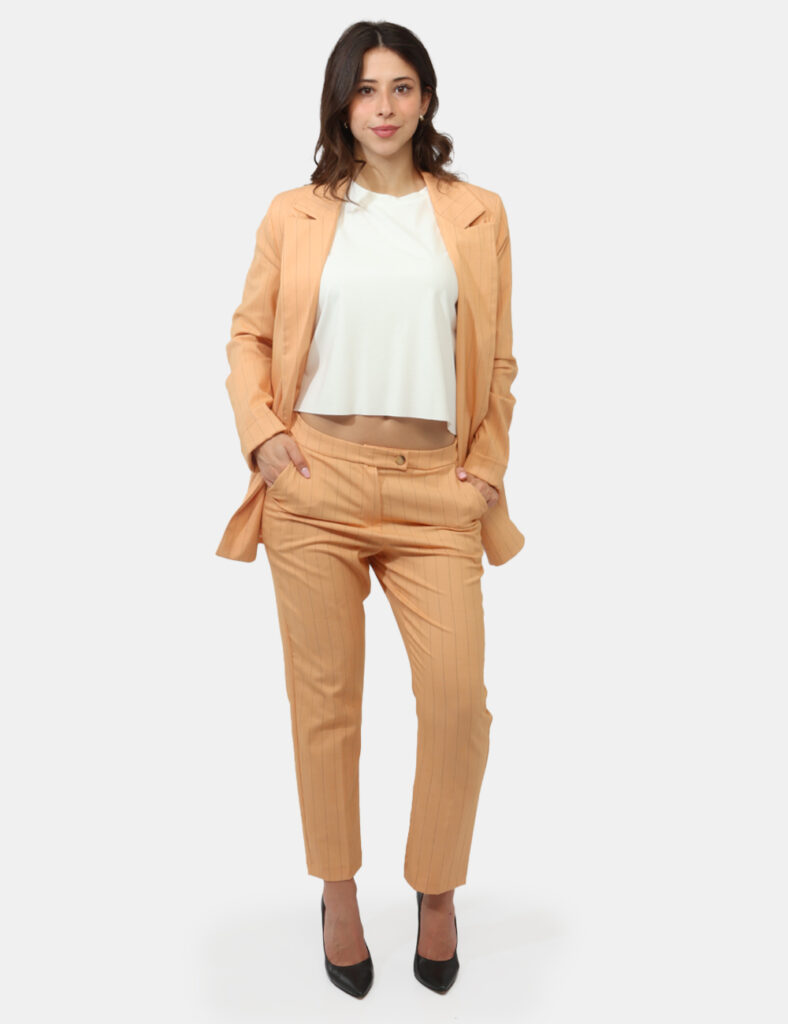 Pantalone Materica Arancione