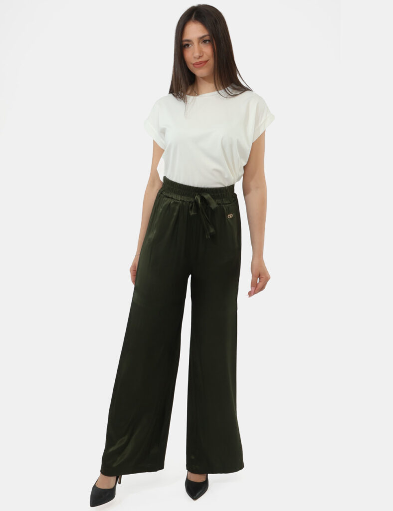 Abbigliamento donna scontato - Pantalone Yes Zee Verde