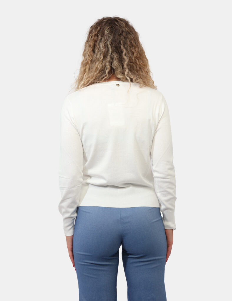 Abbigliamento donna scontato - Maglia Rue De Clerie Bianca