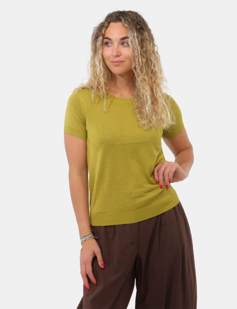Abbigliamento donna scontato - Maglia Rue De Clerie Verde