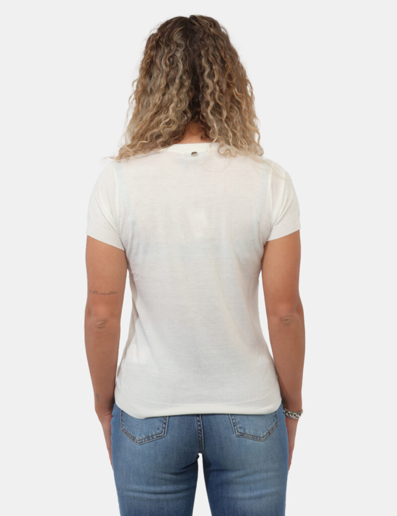 Abbigliamento donna scontato - Maglia Rue De Clerie Bianca
