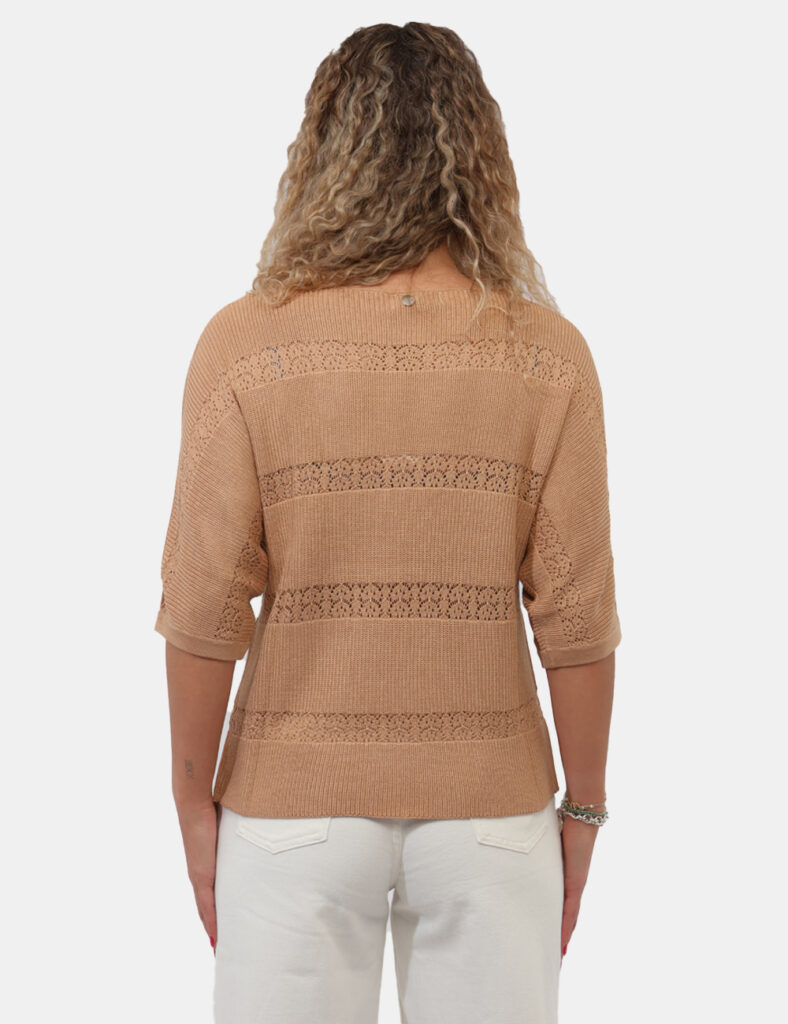 Abbigliamento donna scontato - Maglia Rue De Clerie Beige