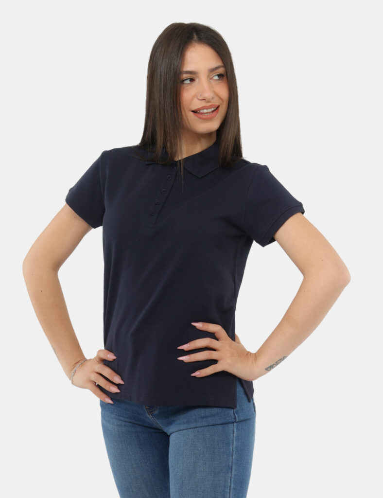 Abbigliamento donna scontato - Polo Concept83 Blu