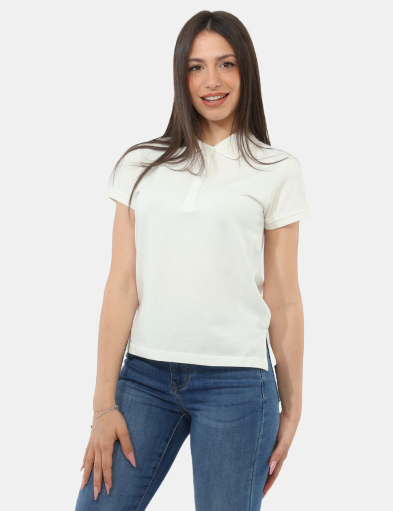 Abbigliamento donna scontato - Polo Concept83 Bianca
