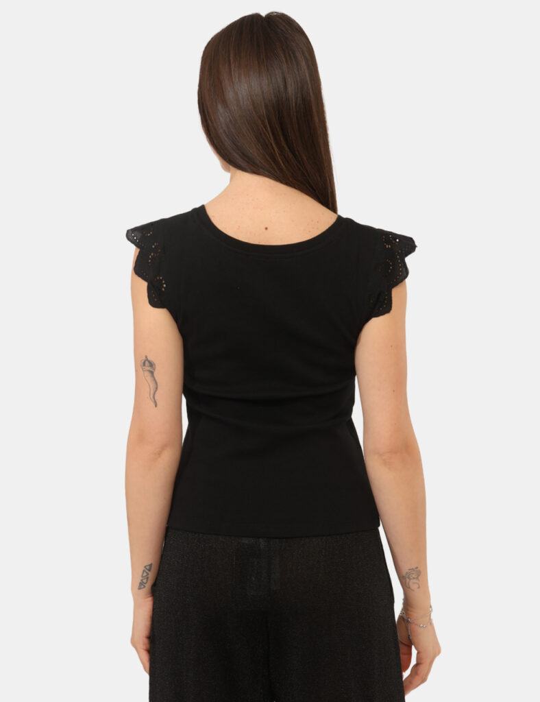 T-shirt da donna scontata - Top Pepe Jeans Nero
