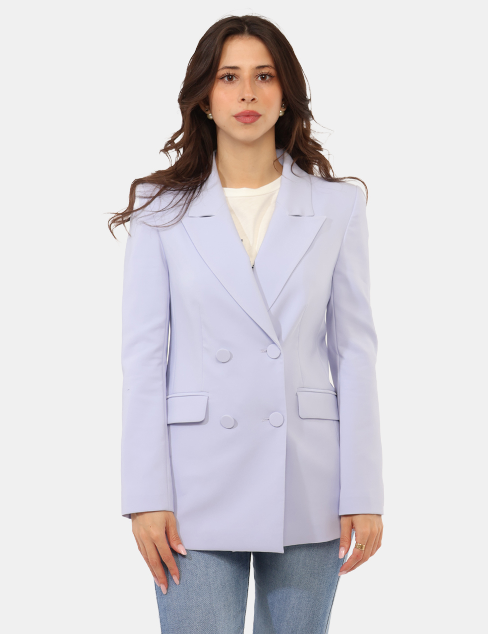 S18XBERARA-SB_GLICINE_PE26_5 Blazer Sandro Ferrone Lilla - Blazer SANDRO FERRONE Viola da donna Elegante, moderno e dal carattere deciso, questo Blazer S