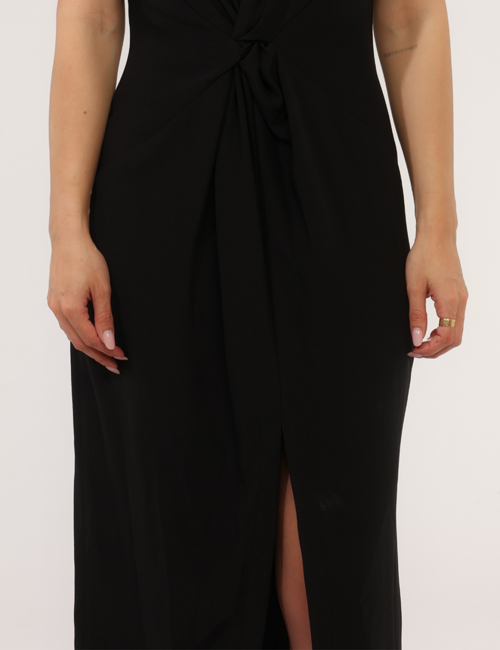 S31XBESARONNO-SB_NERO_PE26_3 Vestito Sandro Ferrone Nero - Vestito SANDRO FERRONE Nero da donna Elegante, sofisticato e dal fascino contemporaneo, il Ves