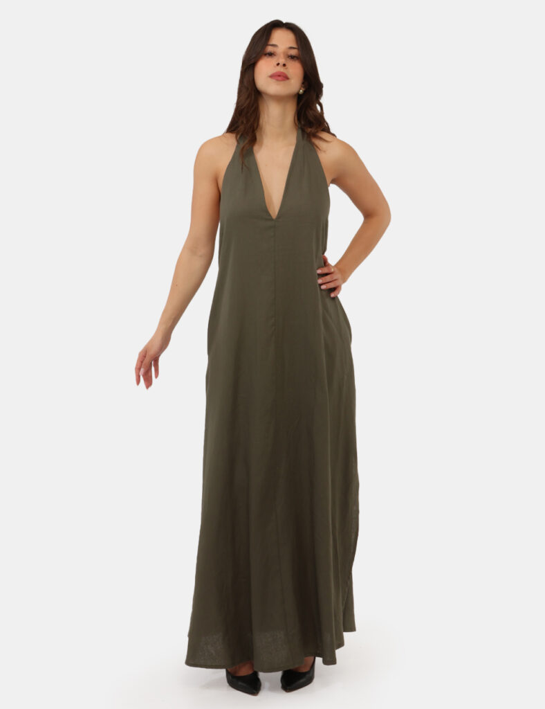 Abbigliamento donna scontato - Vestito Sandro Ferrone Verde
