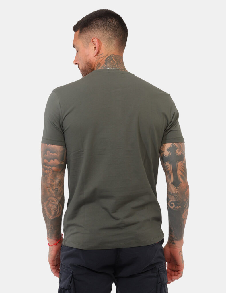 T-shirt uomo scontata - T-shirt Yes Zee Verde