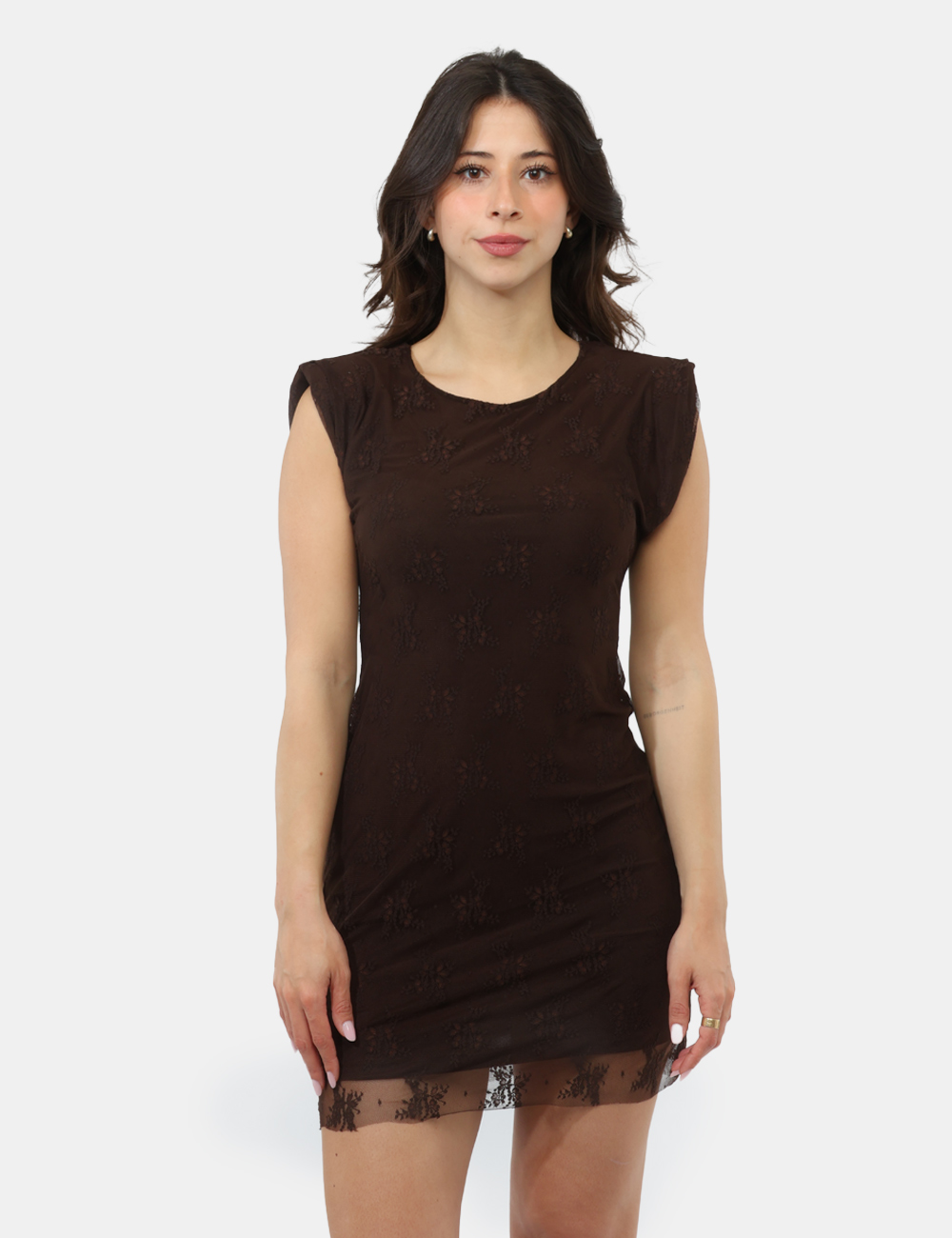 V6411T45F251-OB_CACAO_PE26_7 Vestito Materica Marrone - Vestito MATERICA Marrone da donna Il vestito MATERICA marrone da donna è un capo femminile e cont