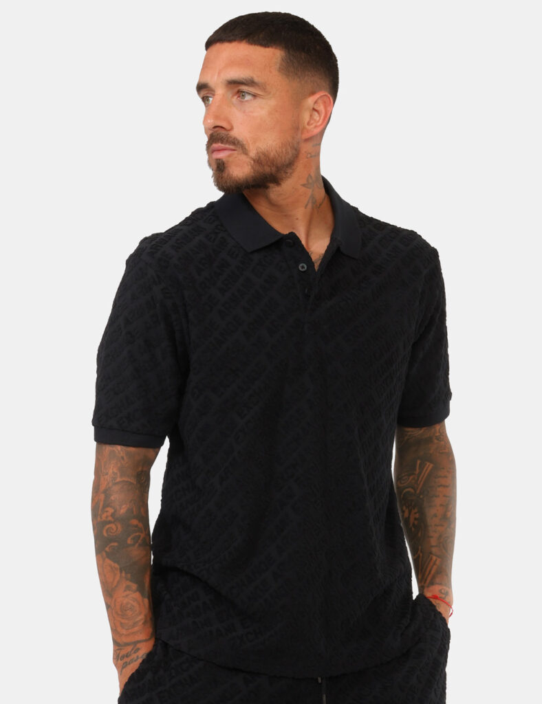 Polo Armani Exchange Nero