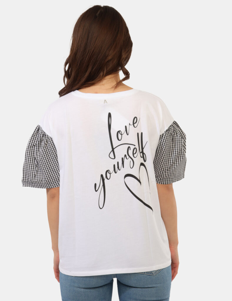 Abbigliamento donna scontato - T-shirt Twin Set Bianca