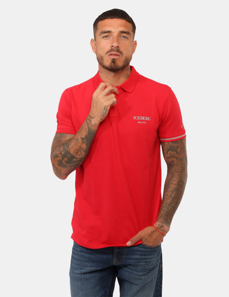 Polo Iceberg Rosso