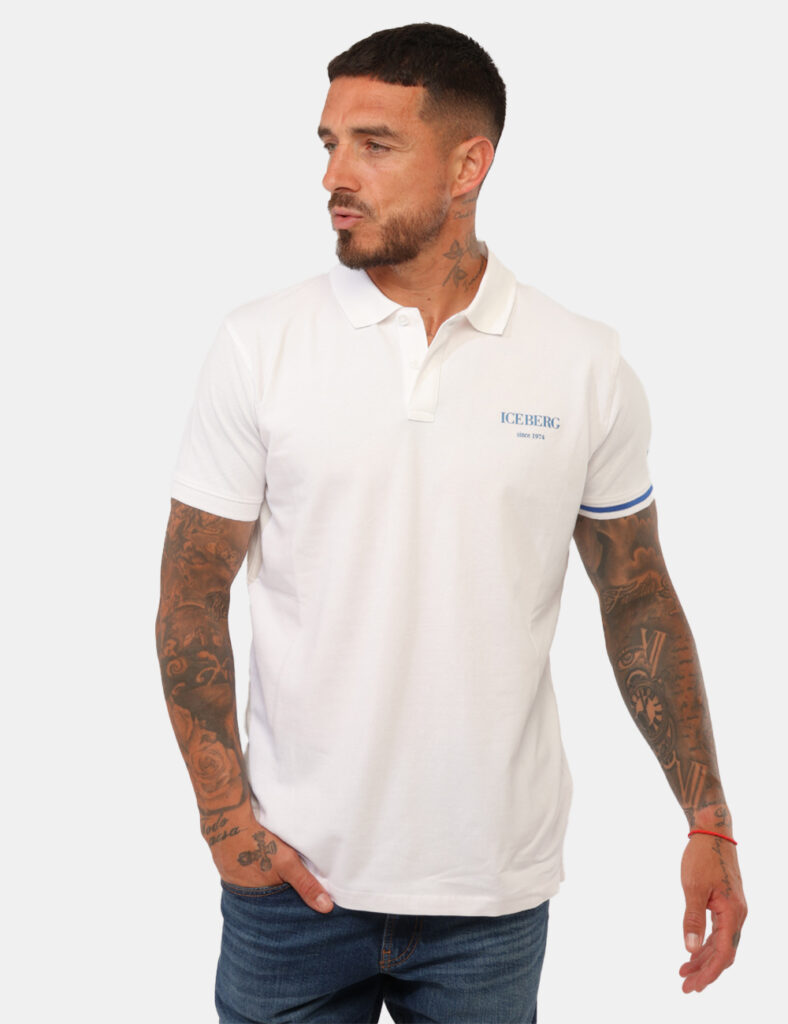 Polo Iceberg Bianco