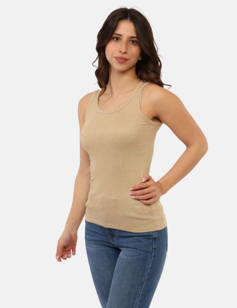 Abbigliamento donna scontato - Top Concept83 Beige