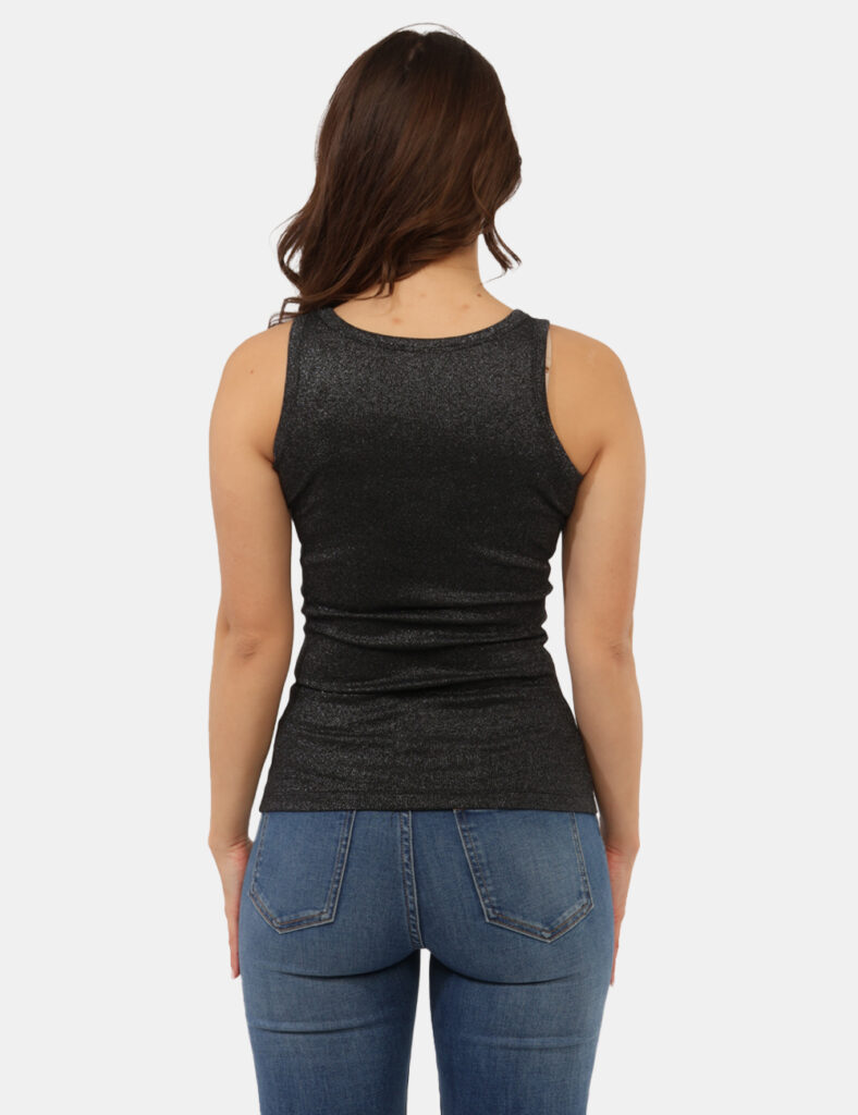 Abbigliamento donna scontato - Top Concept83 Nero