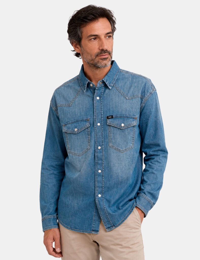 Camicia Gas Azzurra