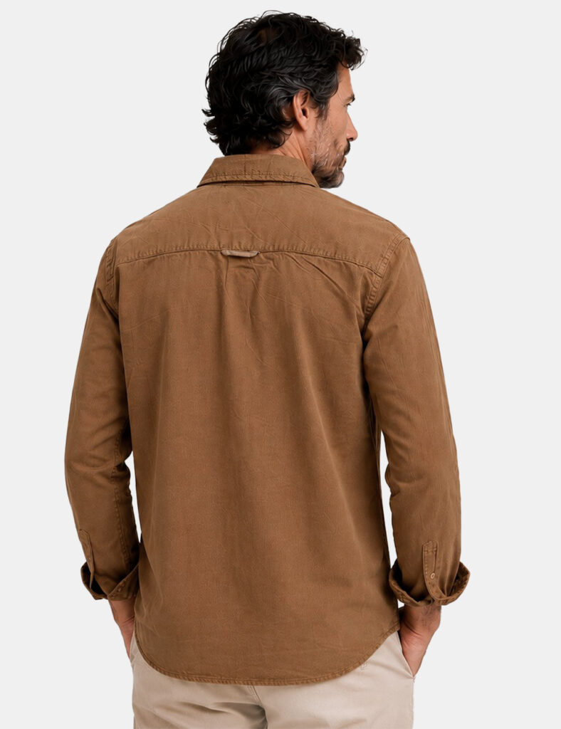 Camicia Gas Marrone