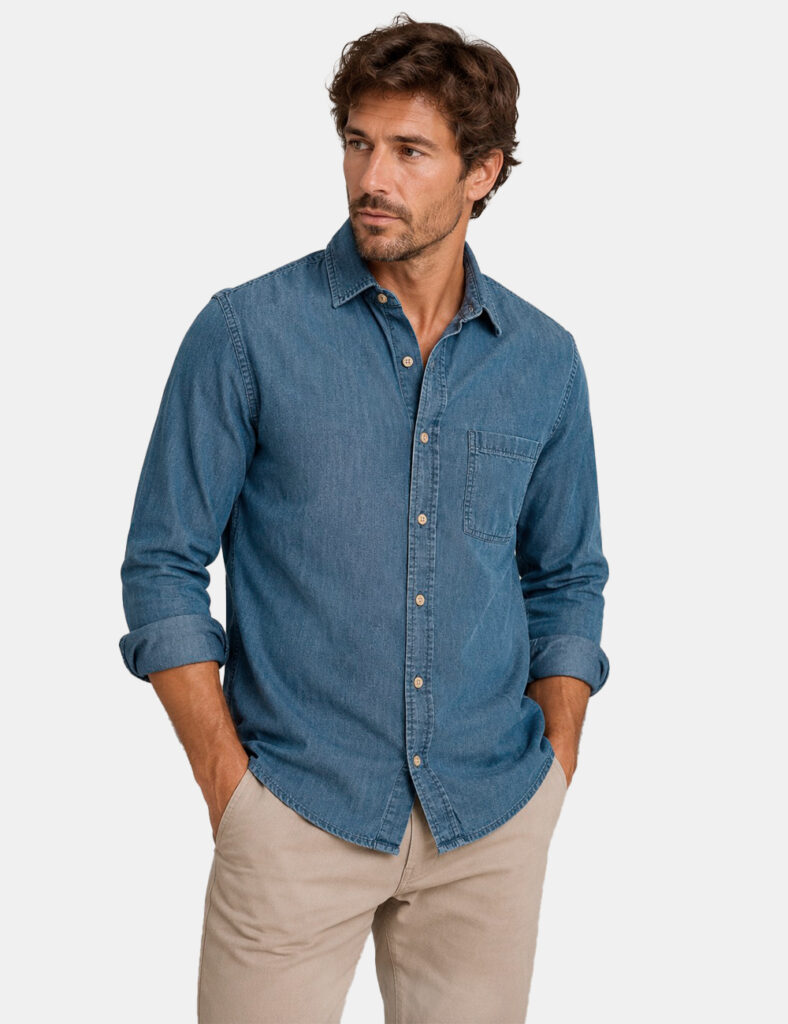 Camicia Gas Blu