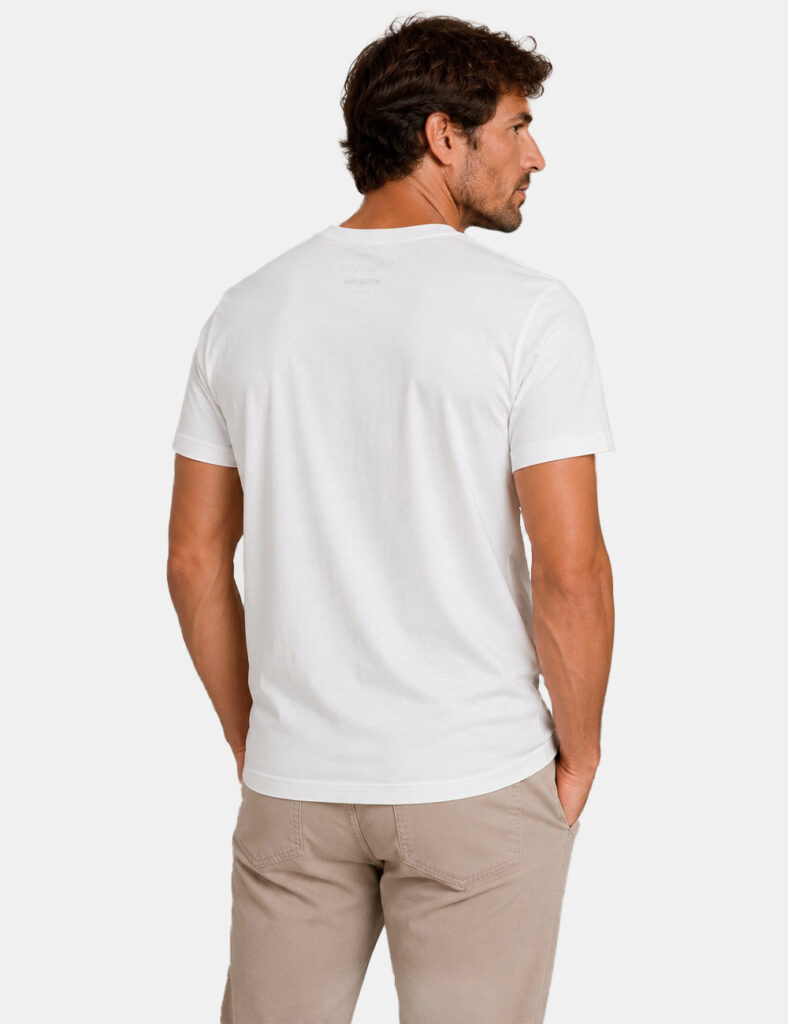 T-shirt Gas Bianca