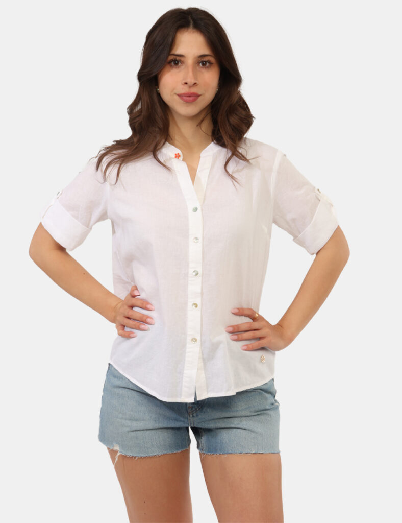 Abbigliamento donna scontato - Blusa Yes Zee Bianca