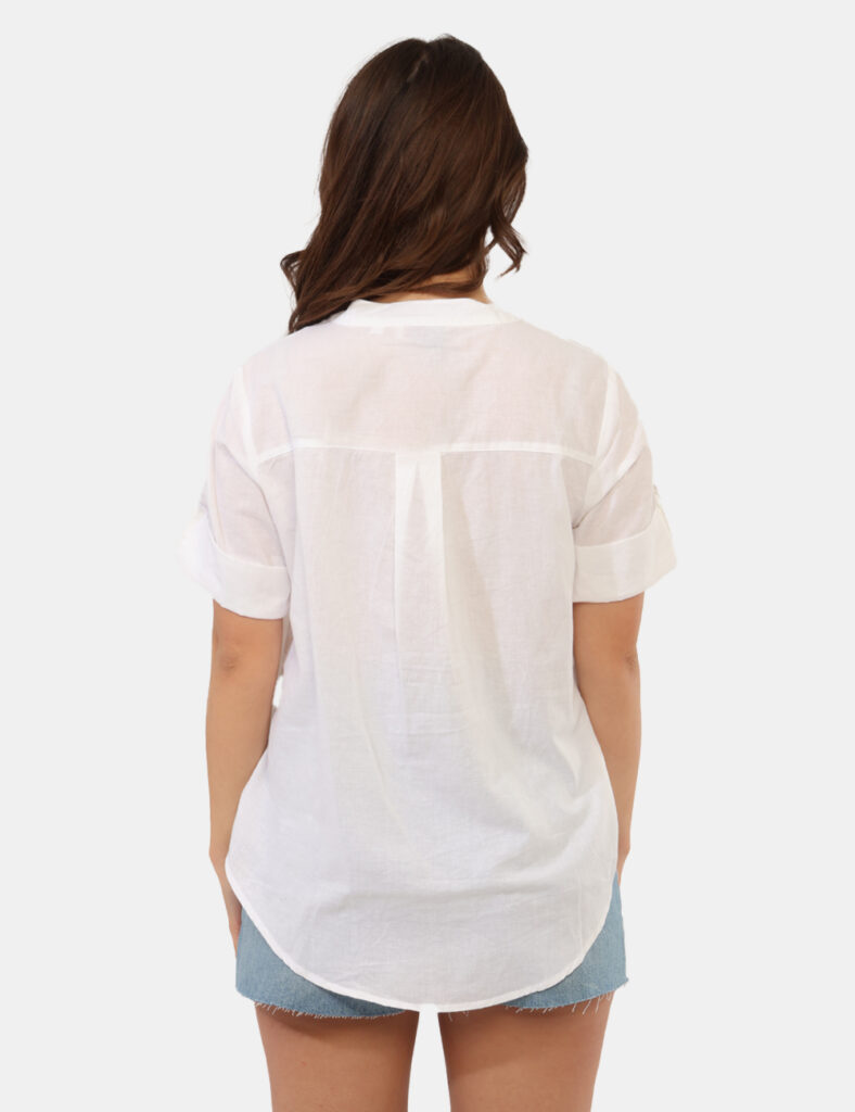 Abbigliamento donna scontato - Blusa Yes Zee Bianca
