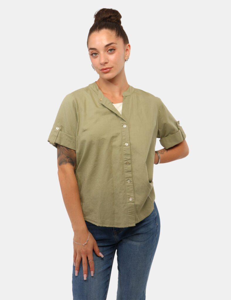 Abbigliamento donna scontato - Blusa Yes Zee Verde