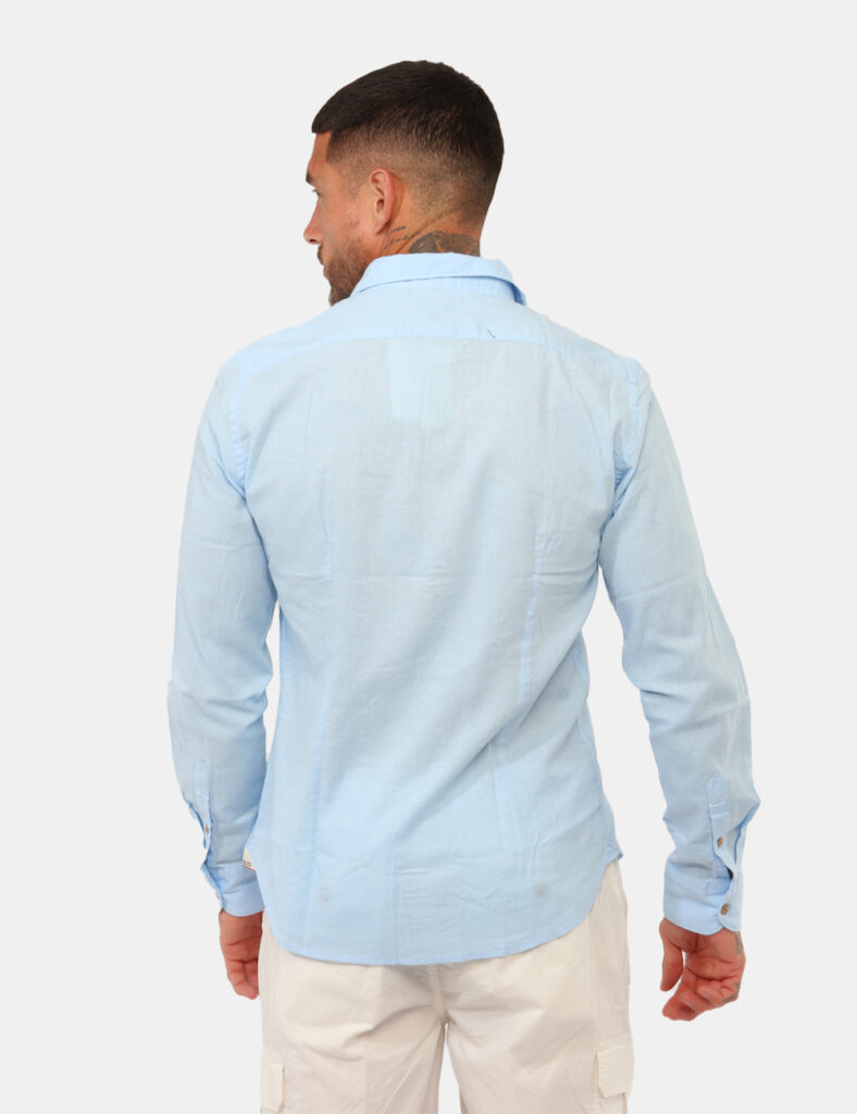 Camicia Yes Zee Azzurra