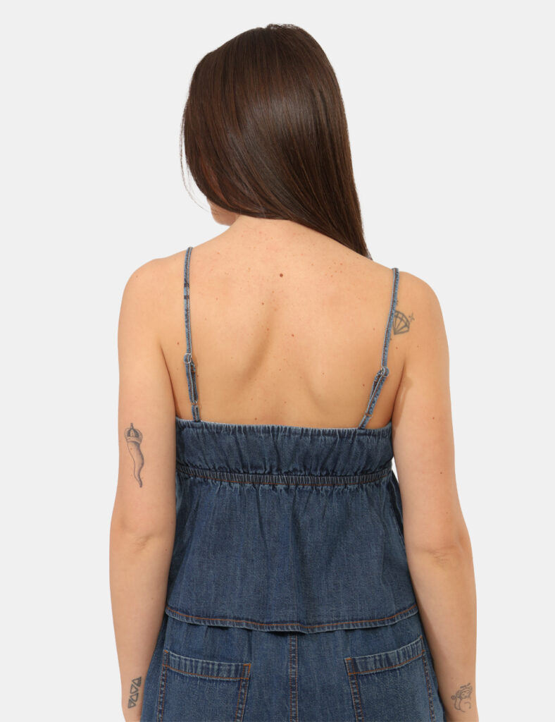 Abbigliamento donna scontato - Top Tommy Hilfiger Blu