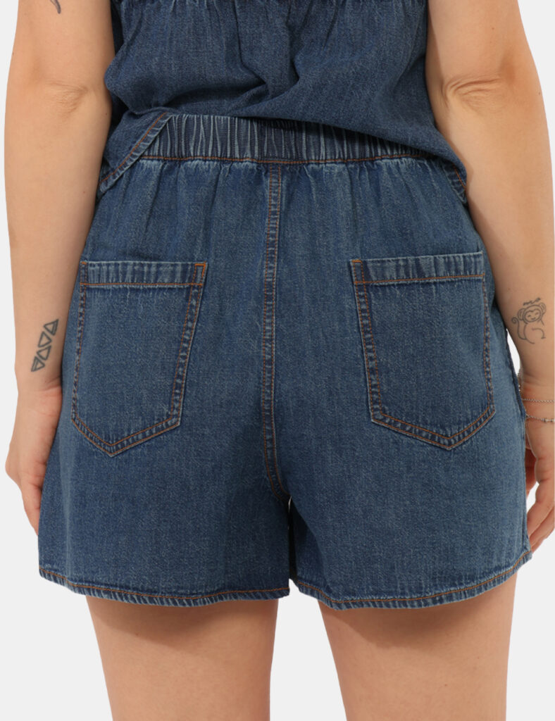 Abbigliamento donna scontato - Shorts Tommy Hilfiger Blu